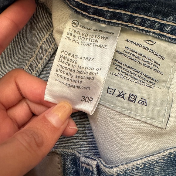Ag Adriano Goldschmield Mens Jeans - Size 30R - Picture 10 of 10